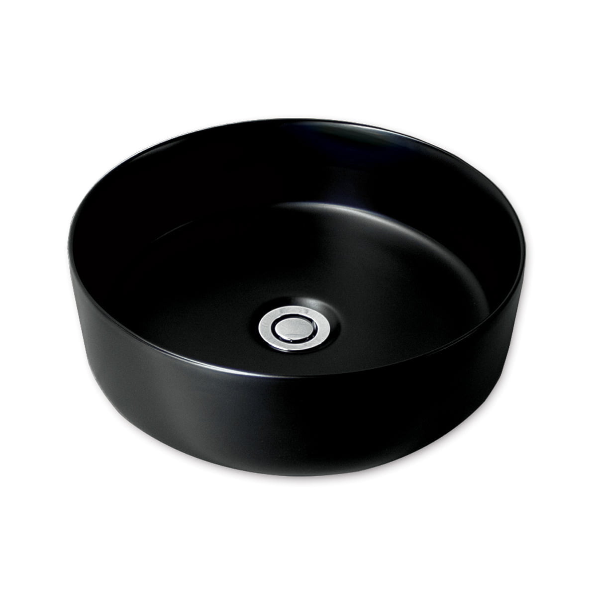 Icarus - Matte Black Ceramic Basin
355x355x120mm