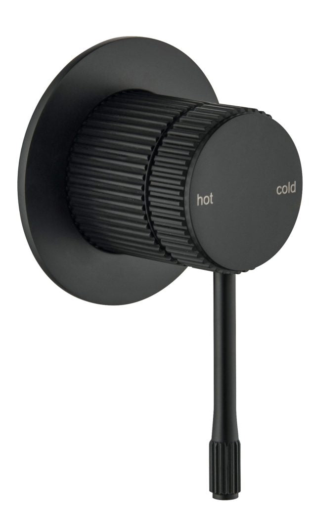 Mica - Fluted Shower Mixer