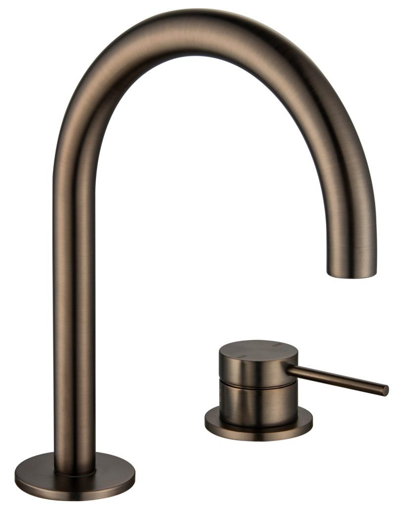 Mica - Gooseneck Hob Basin Mixer