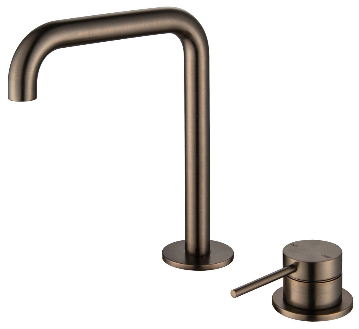 Mica - Soft-Square Hob Basin Mixer