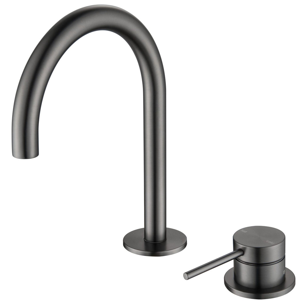Mica - Gooseneck Hob Basin Mixer
