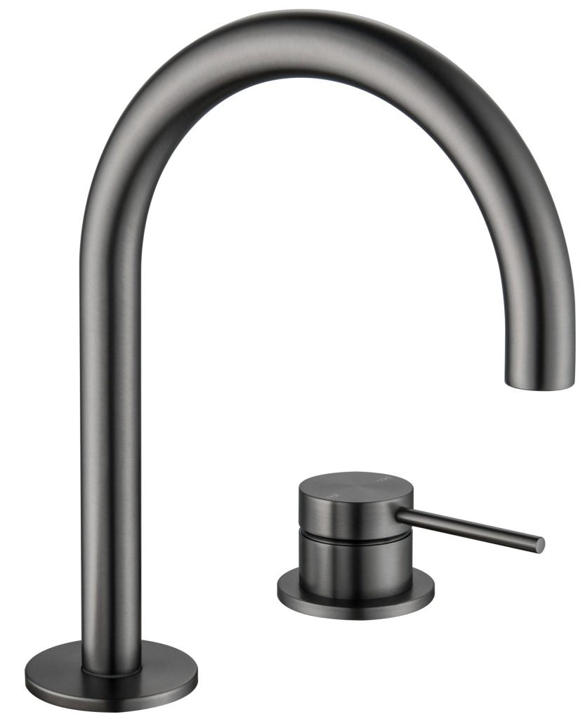 Mica - Gooseneck Hob Basin Mixer
