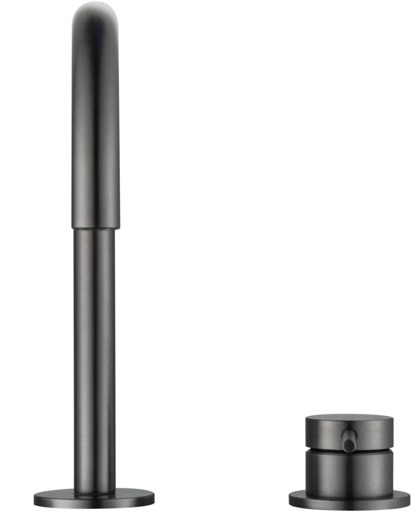 Mica - Gooseneck Hob Basin Mixer