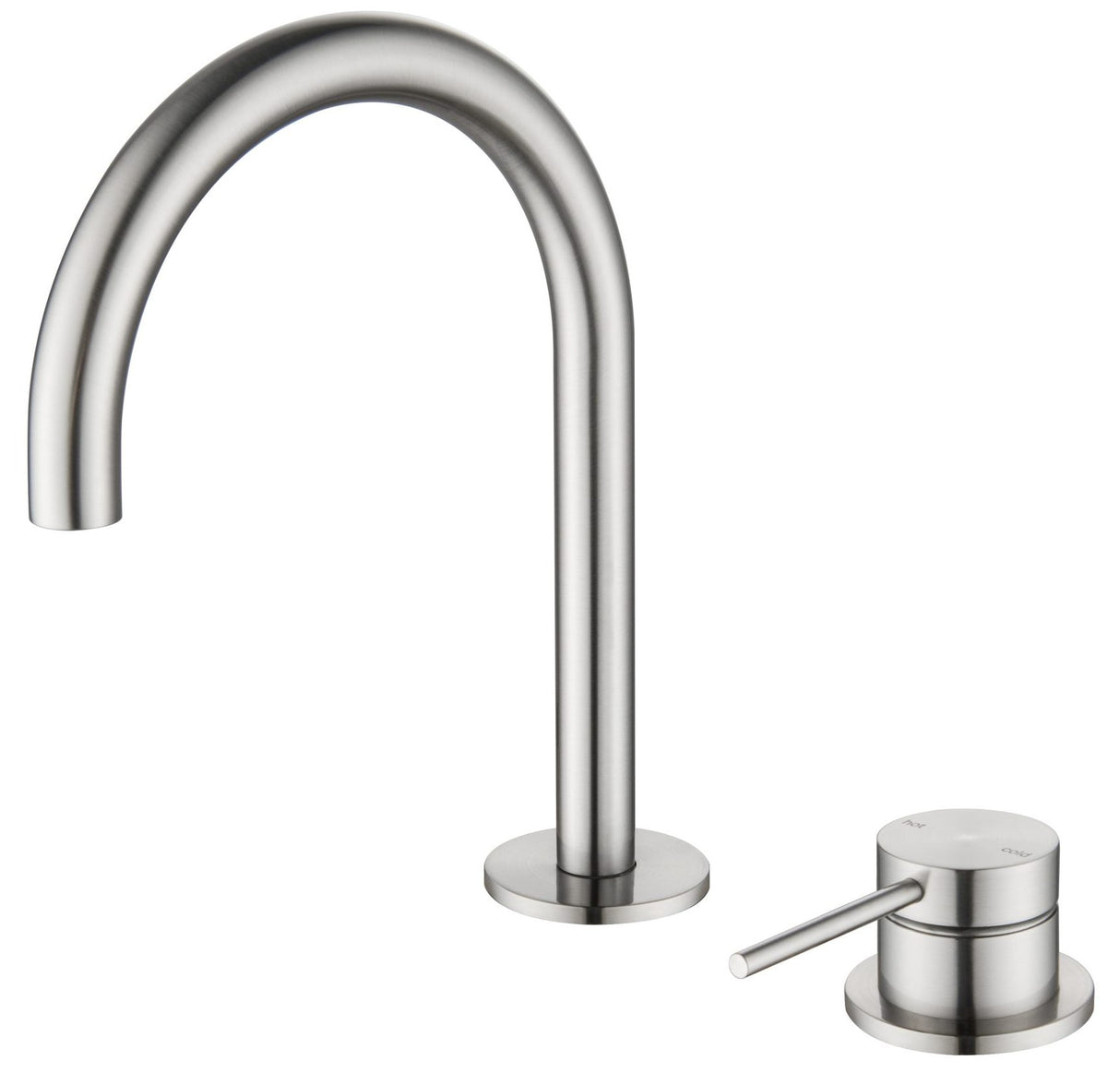 Mica - Gooseneck Hob Basin Mixer