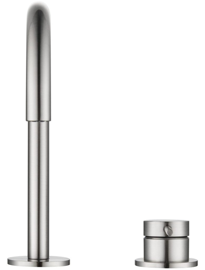 Mica - Gooseneck Hob Basin Mixer