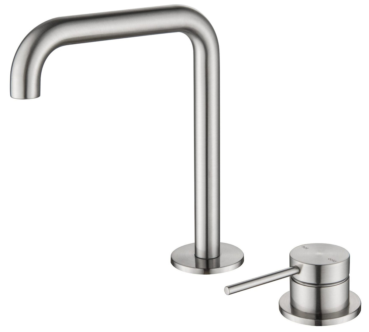 Mica - Soft-Square Hob Basin Mixer