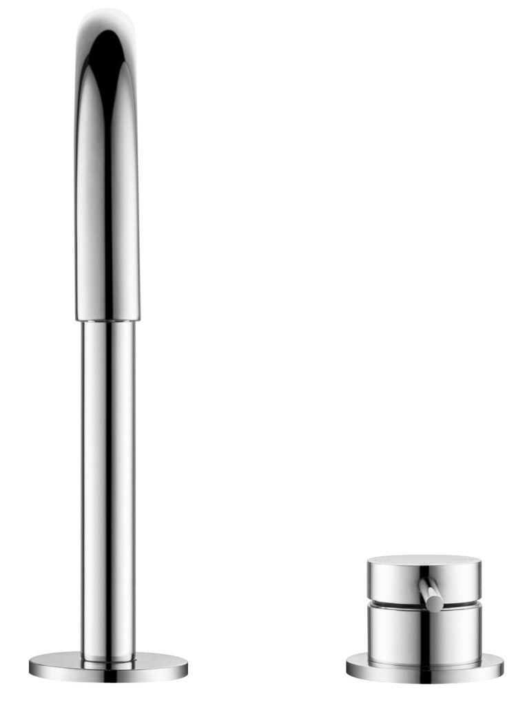 Mica - Gooseneck Hob Basin Mixer