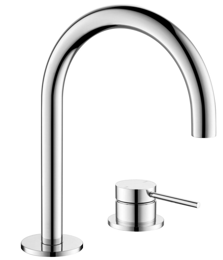 Mica - Gooseneck Hob Basin Mixer