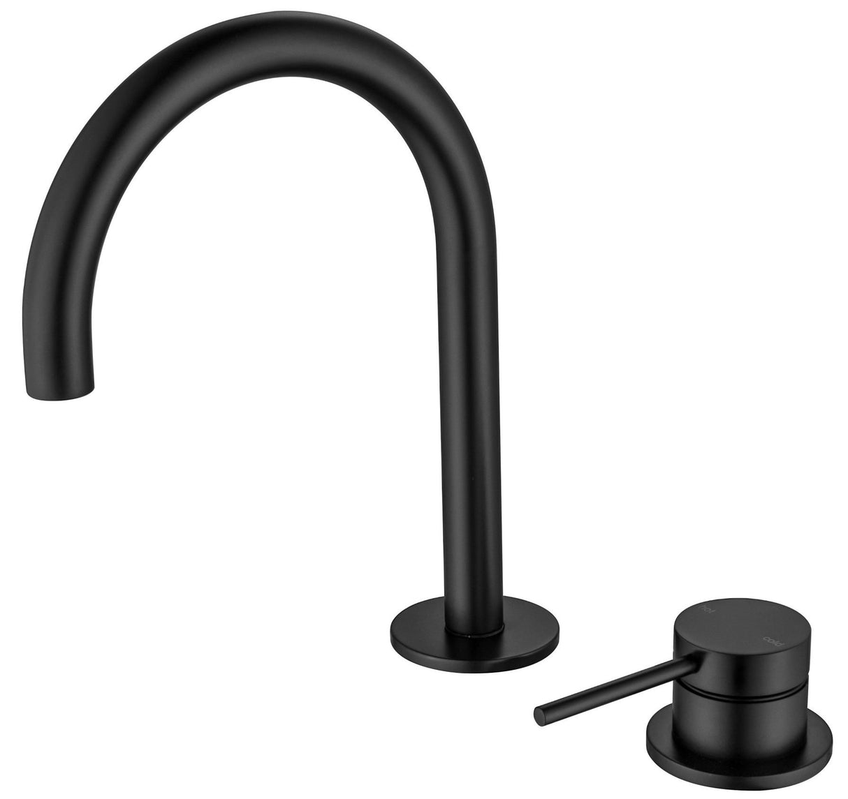 Mica - Gooseneck Hob Basin Mixer