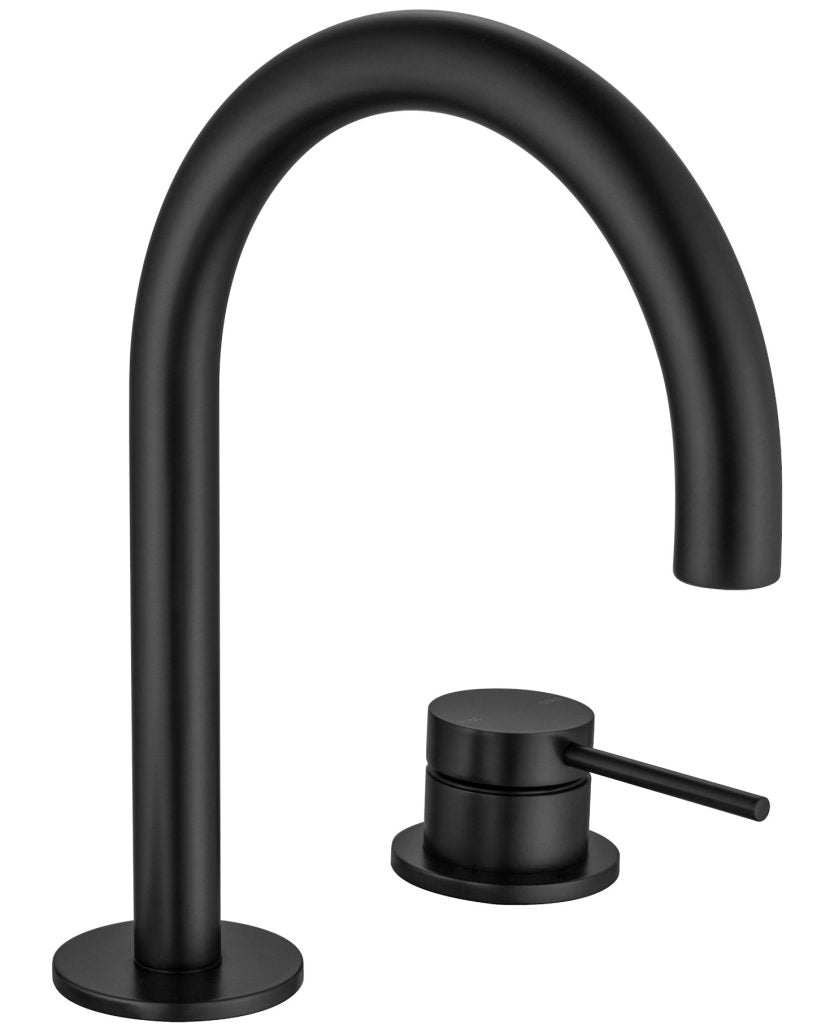 Mica - Gooseneck Hob Basin Mixer