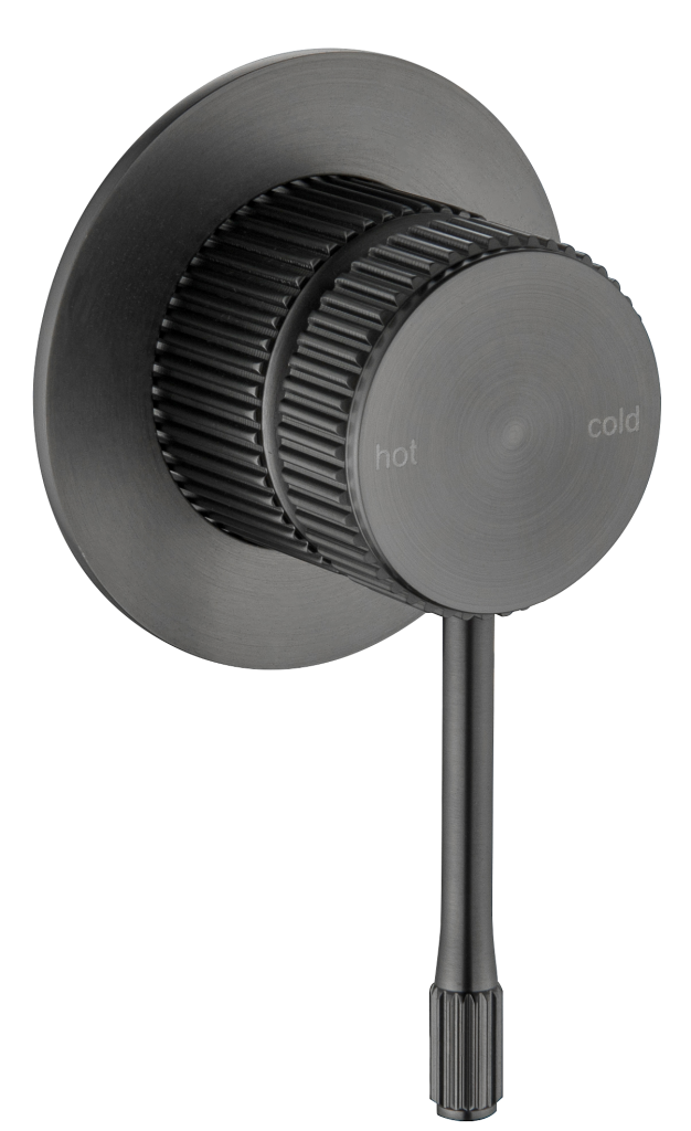 Mica - Fluted Shower Mixer