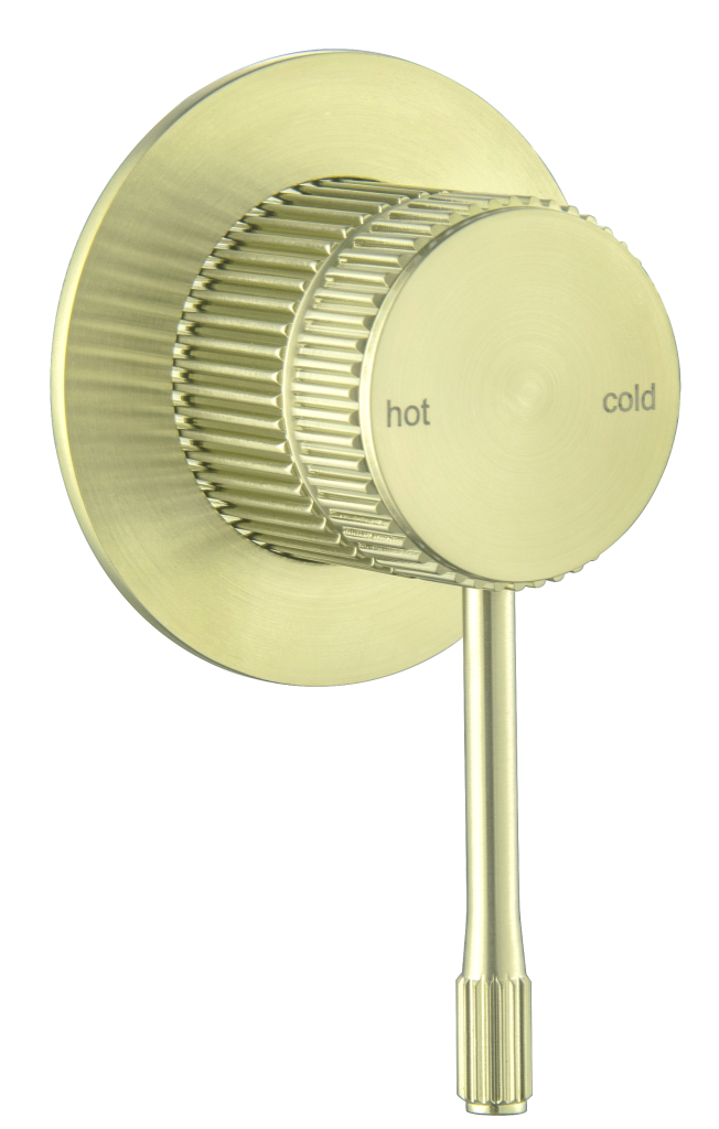 Mica - Fluted Shower Mixer