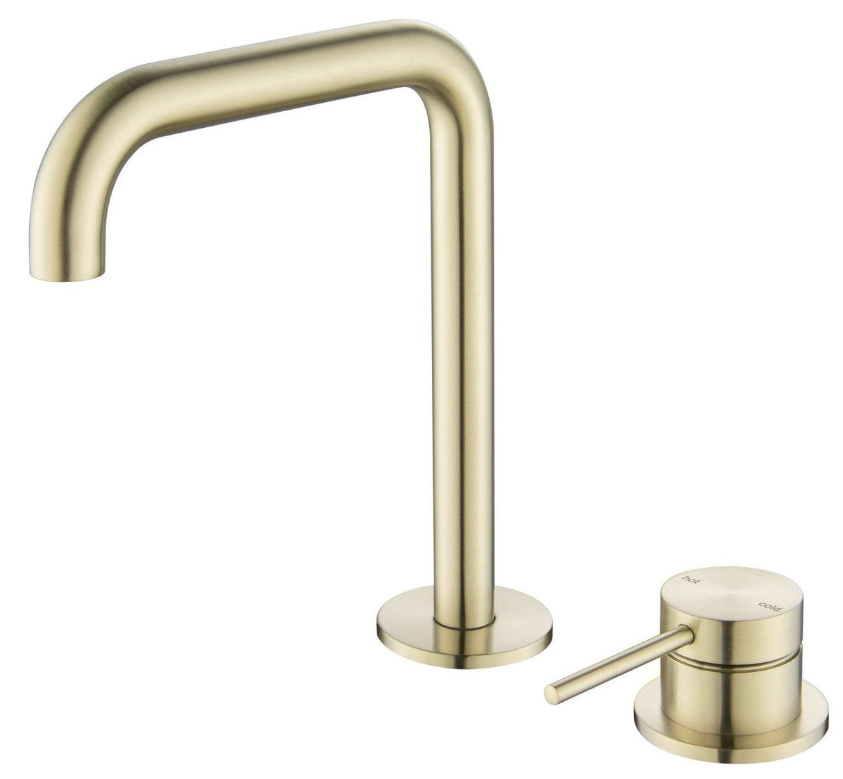 Mica - Soft-Square Hob Basin Mixer