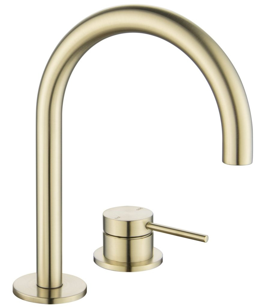 Mica - Gooseneck Hob Basin Mixer