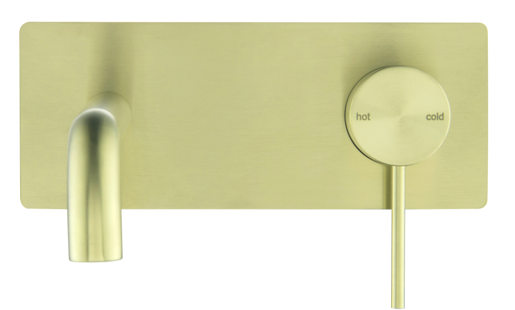 Mica - Wall-Spout Combo - Curved Spout - 1P - TRIM KIT ONLY