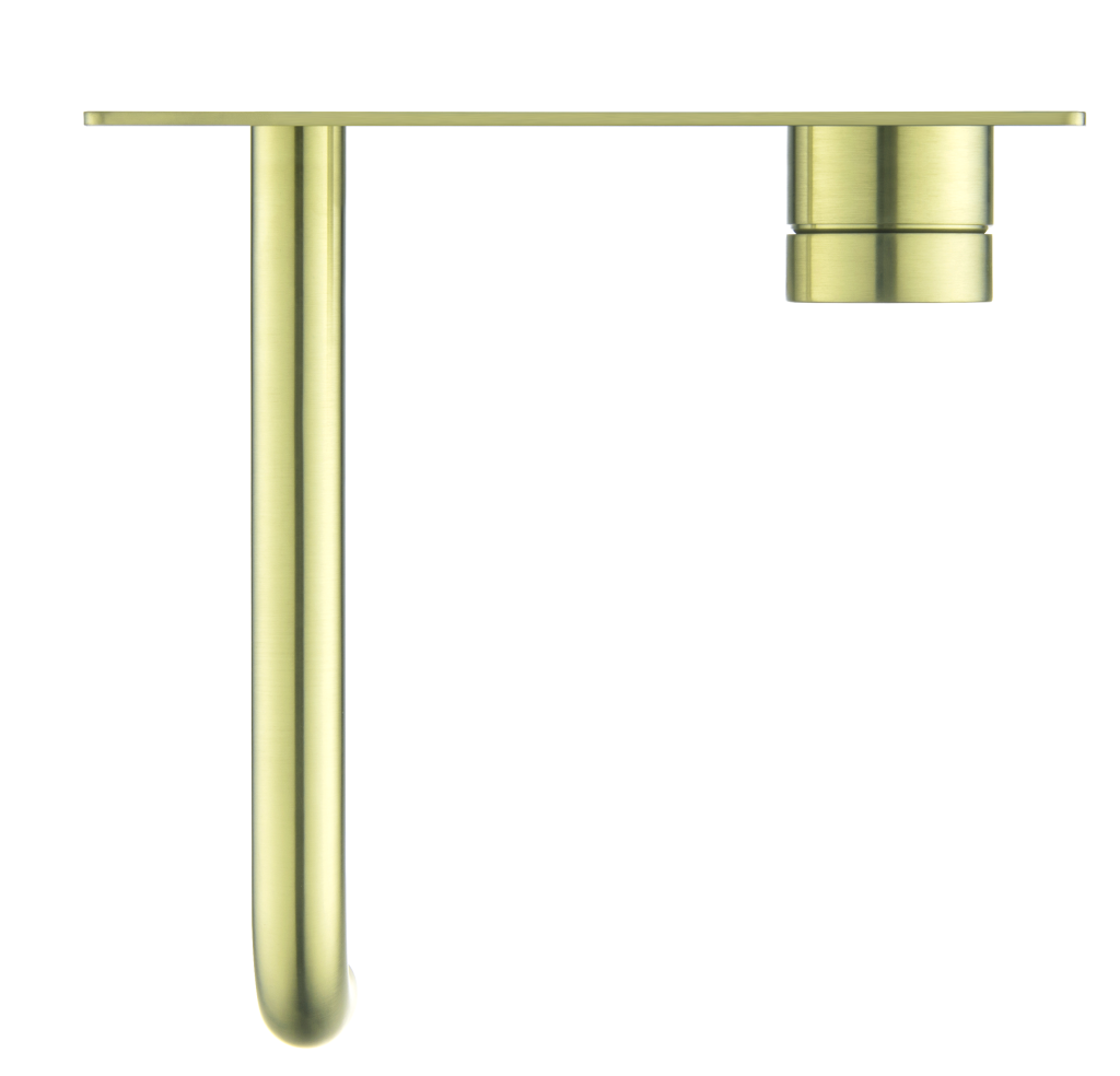 Mica - Wall-Spout Combo - Curved Spout - 1P - TRIM KIT ONLY