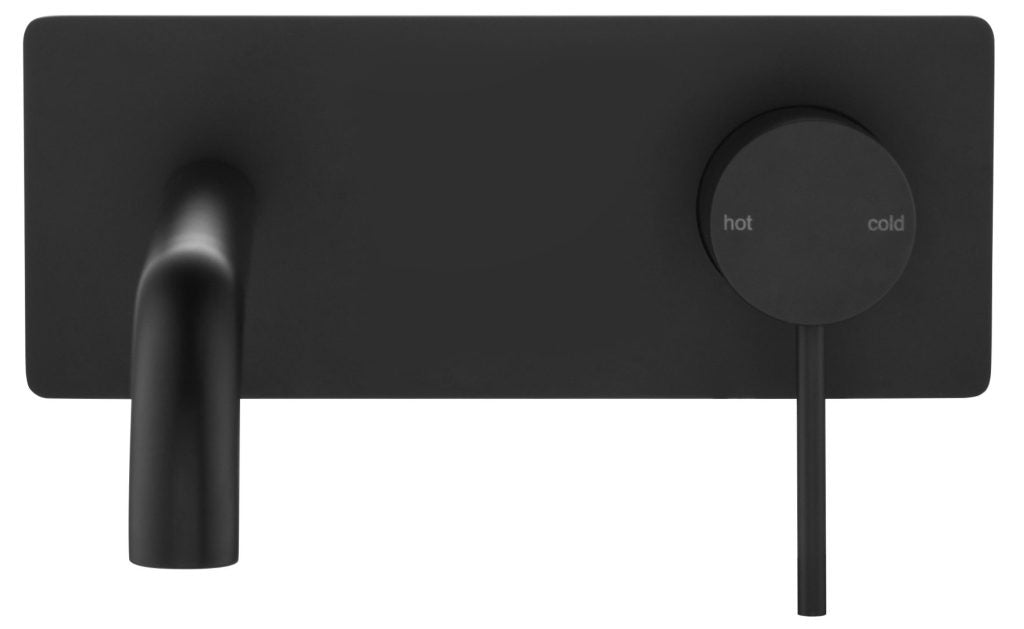 Mica - Wall-Spout Combo - Curved Spout - 1P - TRIM KIT ONLY