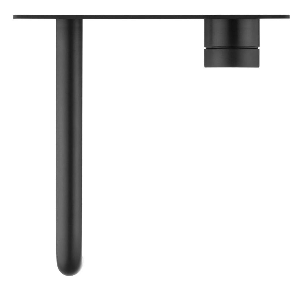 Mica - Wall-Spout Combo - Curved Spout - 1P - TRIM KIT ONLY