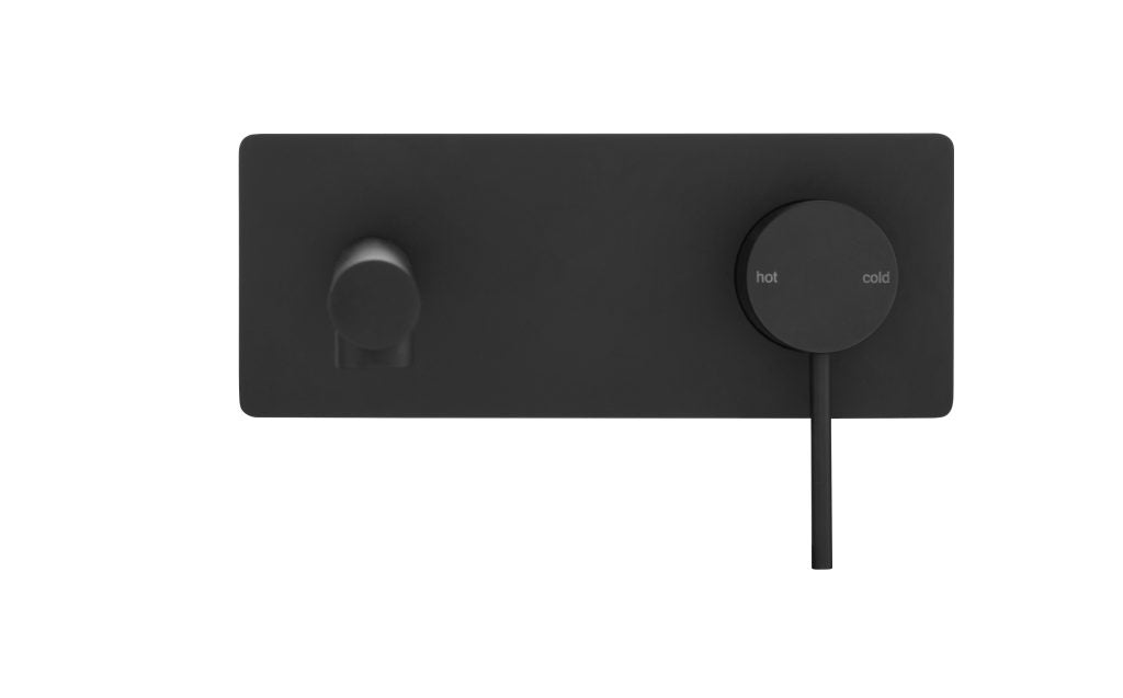 Mica - Wall-Spout Combo - Straight Spout 1P TRIM KIT ONLY