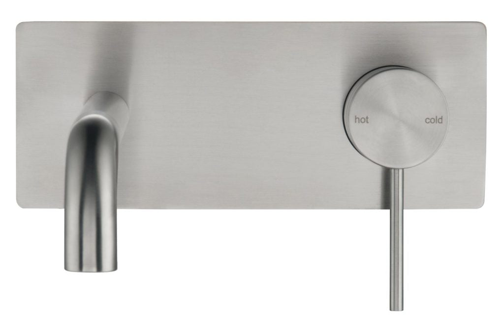 Mica - Wall-Spout Combo - Curved Spout - 1P - TRIM KIT ONLY