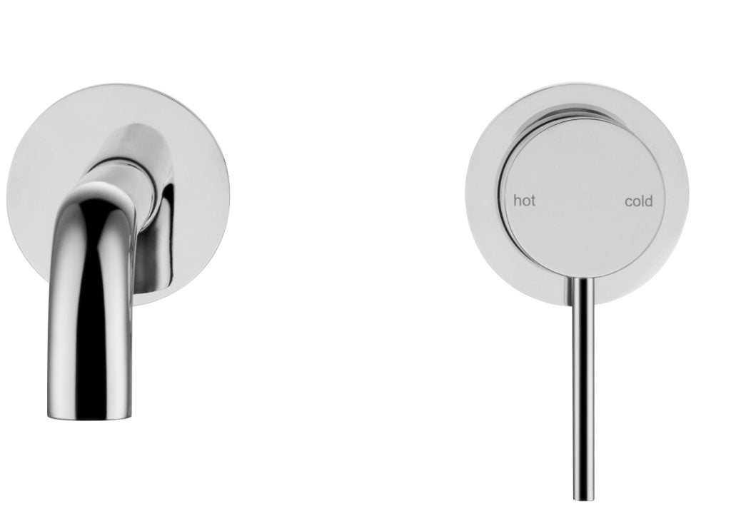 Mica - Wall-Spout Combo - Curved Spout 2P TRIM KIT ONLY