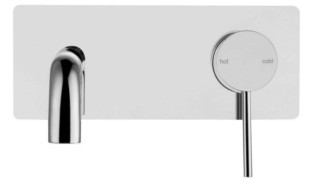 Mica - Wall-Spout Combo - Curved Spout - 1P - TRIM KIT ONLY