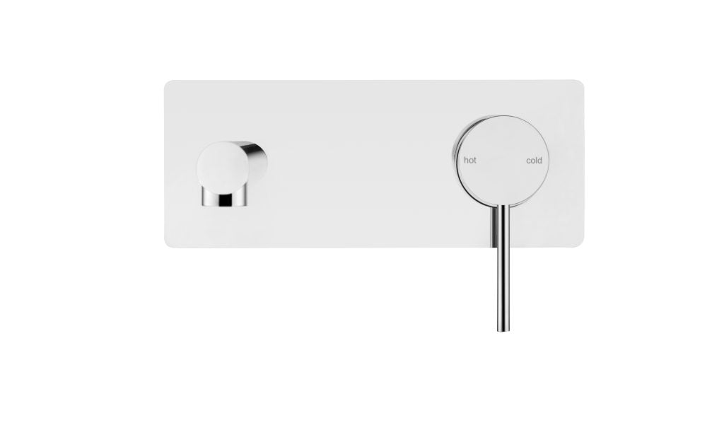 Mica - Wall-Spout Combo - Straight Spout 1P TRIM KIT ONLY