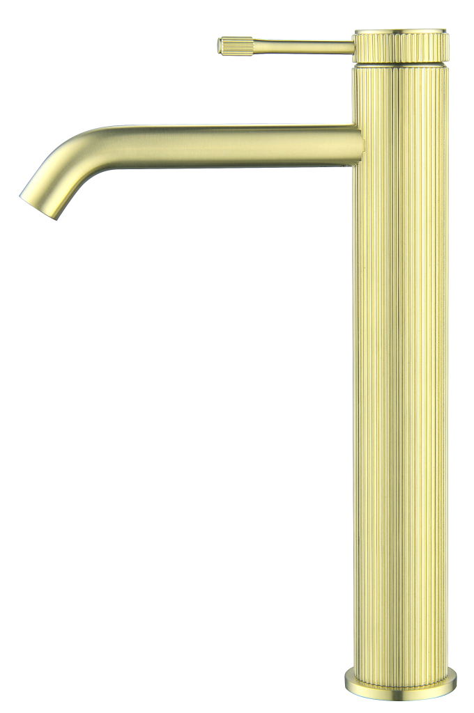 Mica - Fluted Tall Basin Mixer