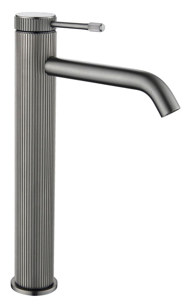 Mica - Fluted Tall Basin Mixer