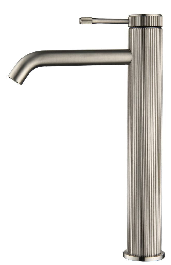 Mica - Fluted Tall Basin Mixer