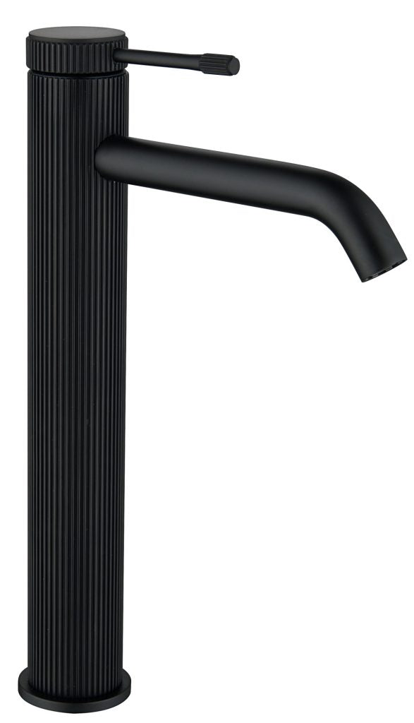 Mica - Fluted Tall Basin Mixer