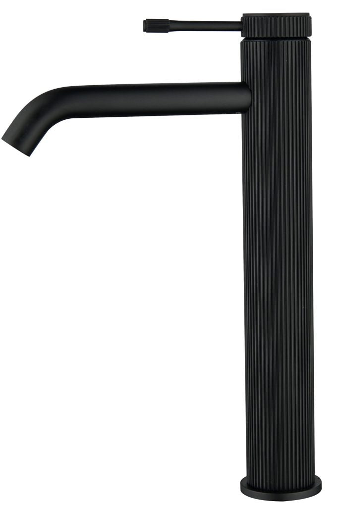 Mica - Fluted Tall Basin Mixer