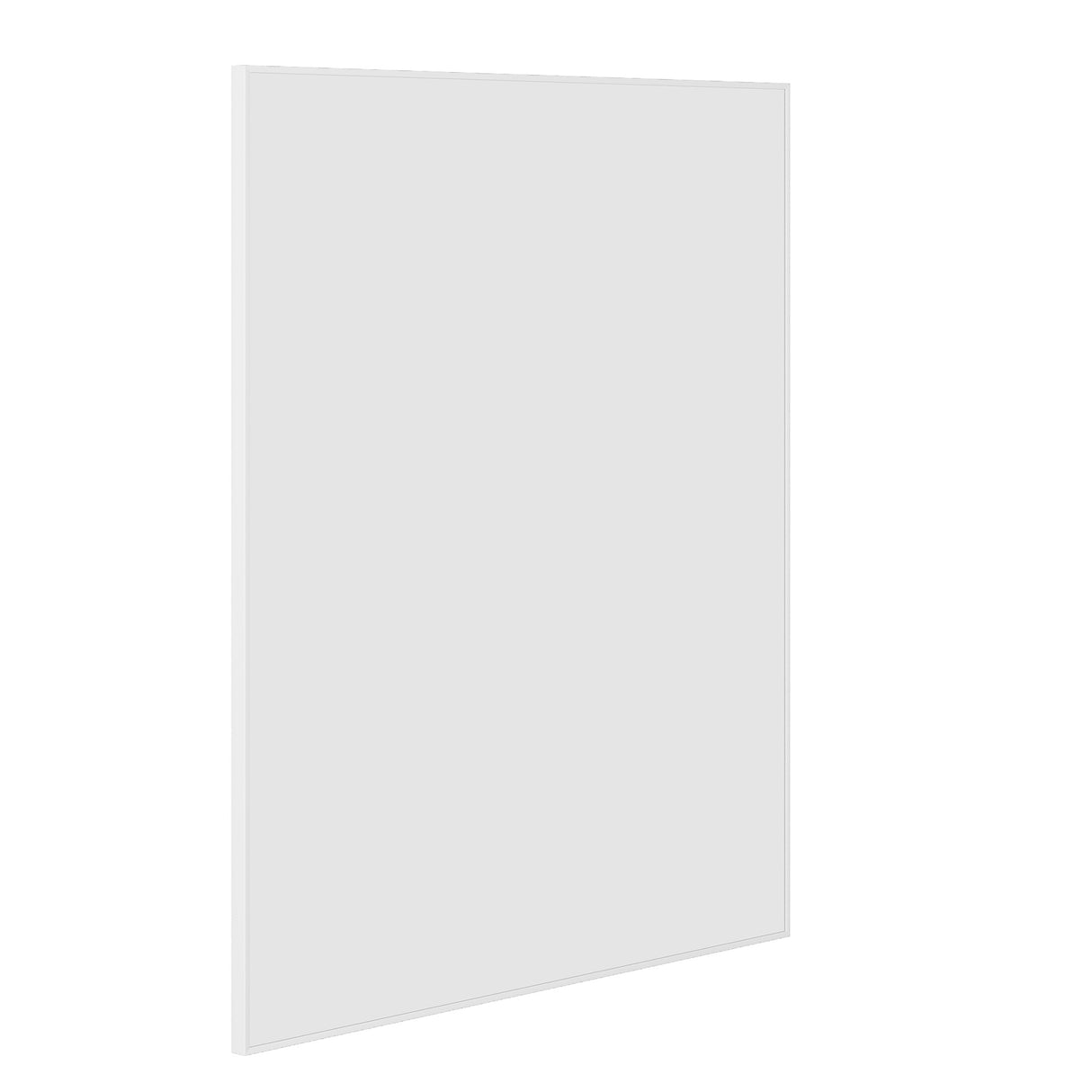 Ablaze - Carson Rectangle White Framed Mirror - 900x750mm