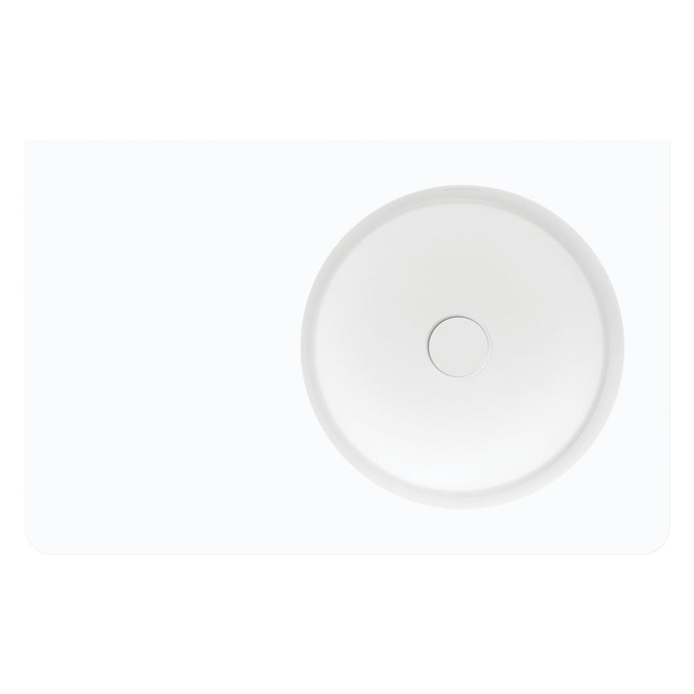 Encanto 700 Right Hand Bowl Wall Hung Basin with Overflow