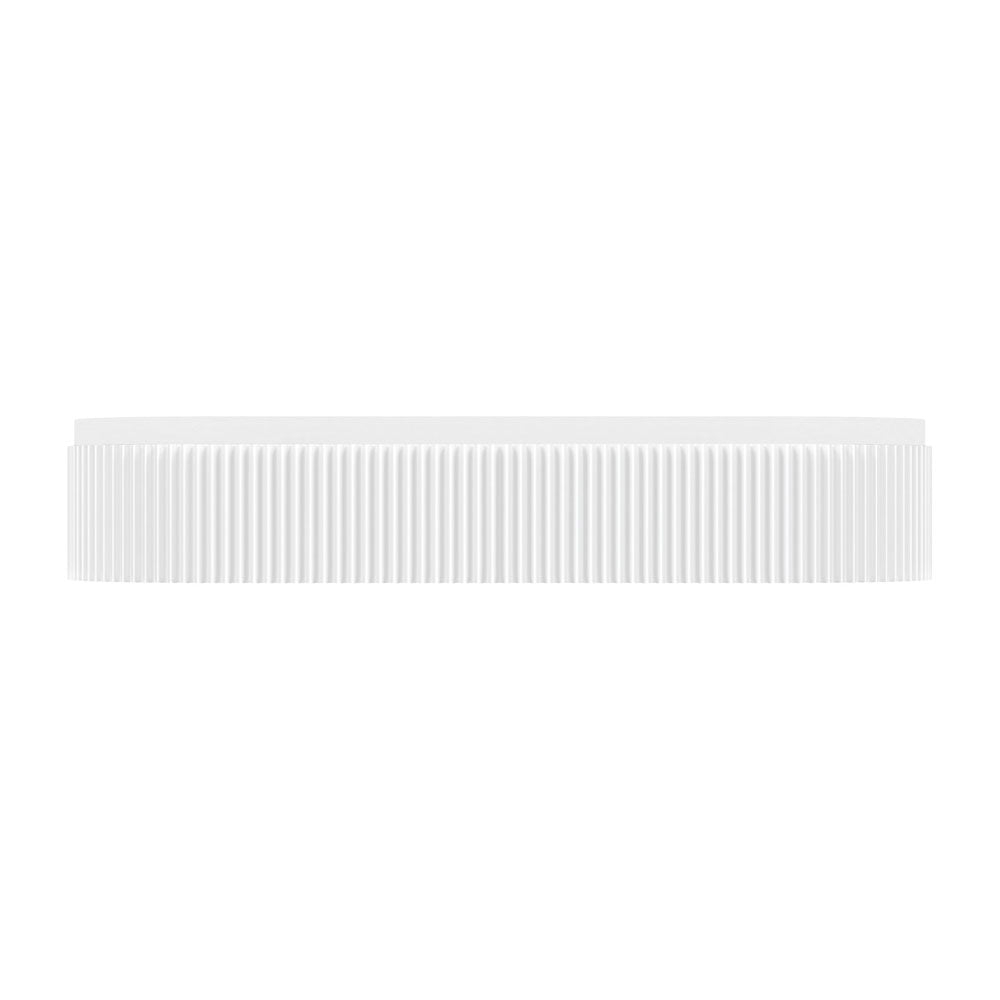 Minka Fluted Wall Hung Solid Surface Basin