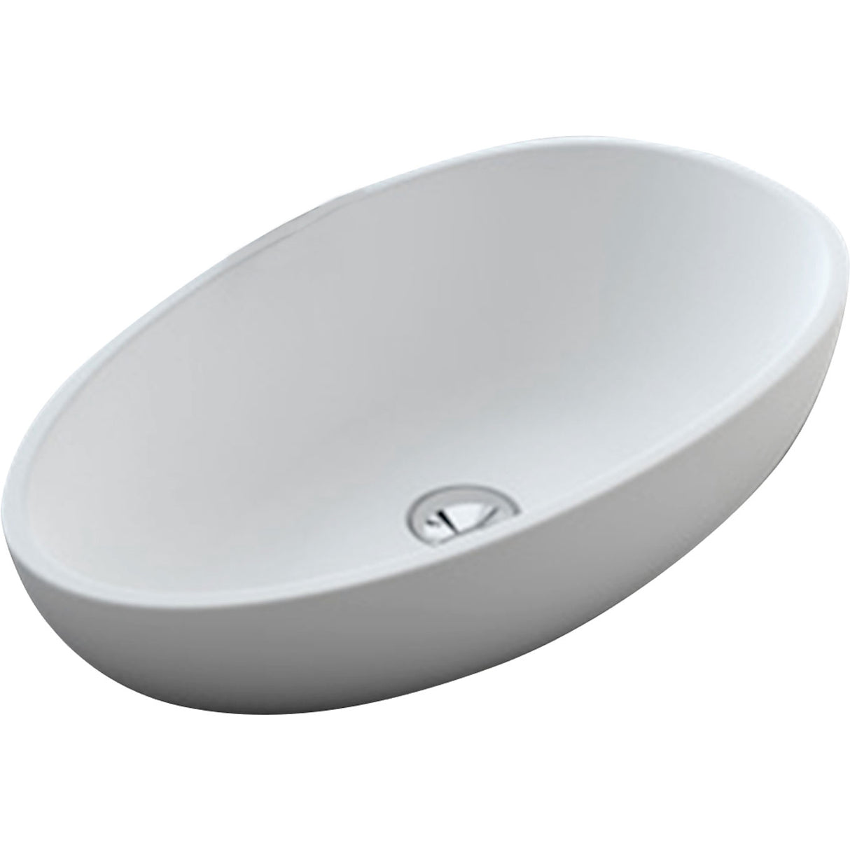 Bahama Mkii Above Counter Solid Surface Cast Stone Basin