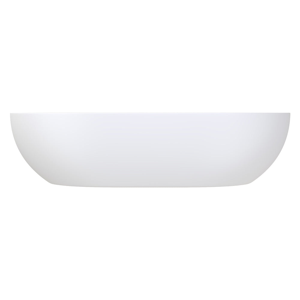 Nero Above Counter Cast Stone Solid Surface Basin