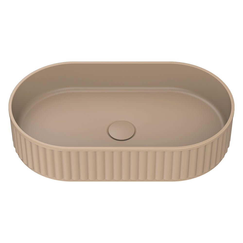 Minka Fluted Pill Shaped Solid Surface Basin