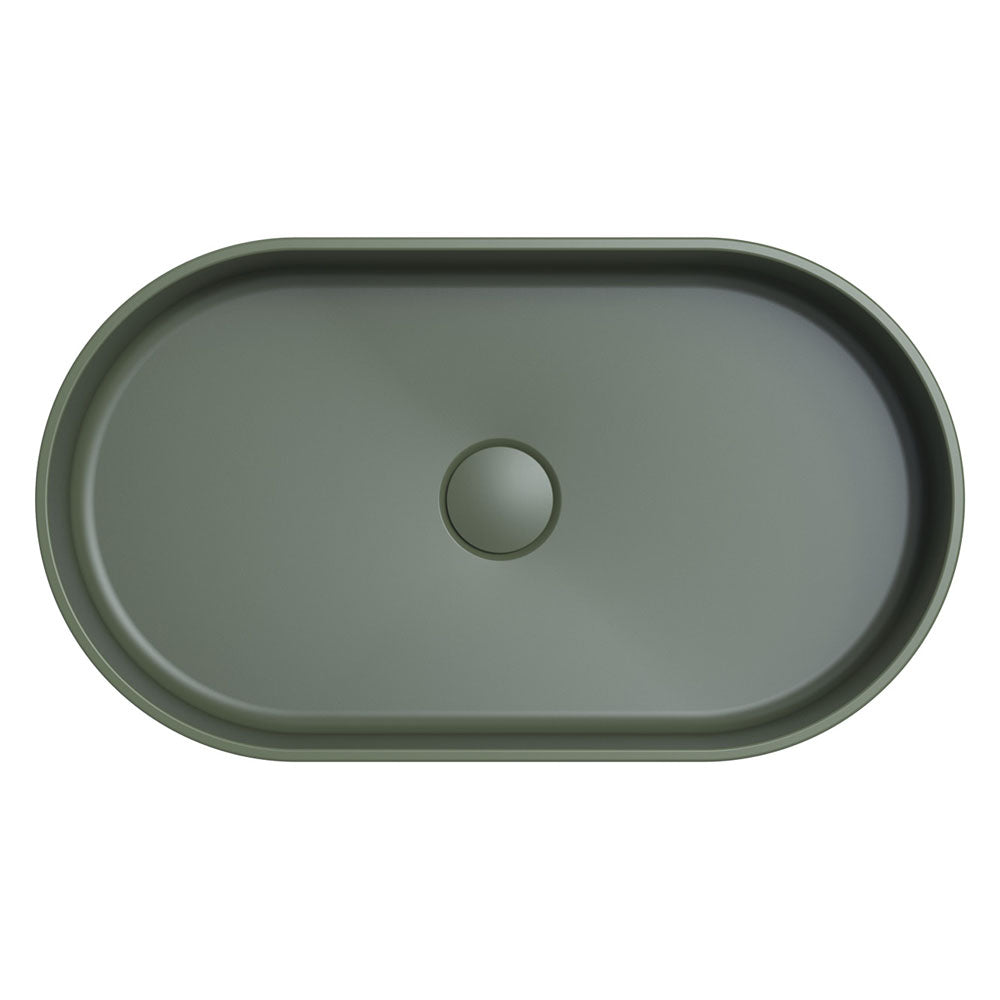 Minka Fluted Pill Shaped Solid Surface Basin