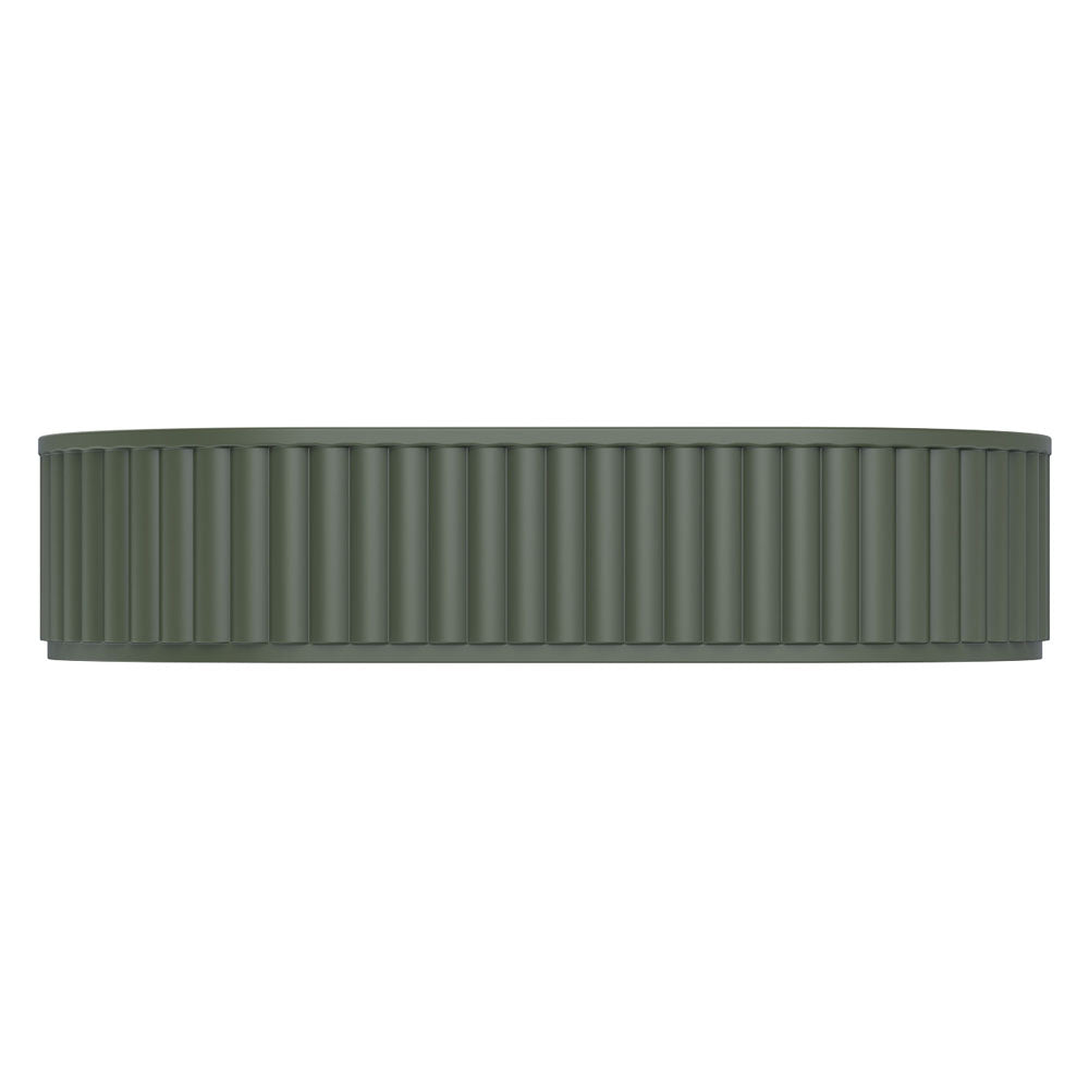 Minka Fluted Pill Shaped Solid Surface Basin