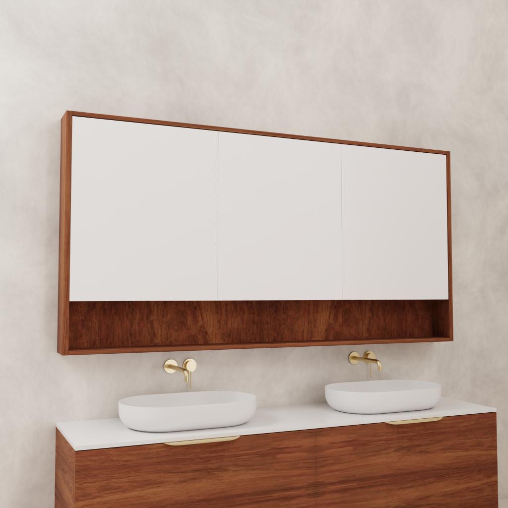 Carini - 1800mm Tasmanian Blackwood Shaving Cabinet