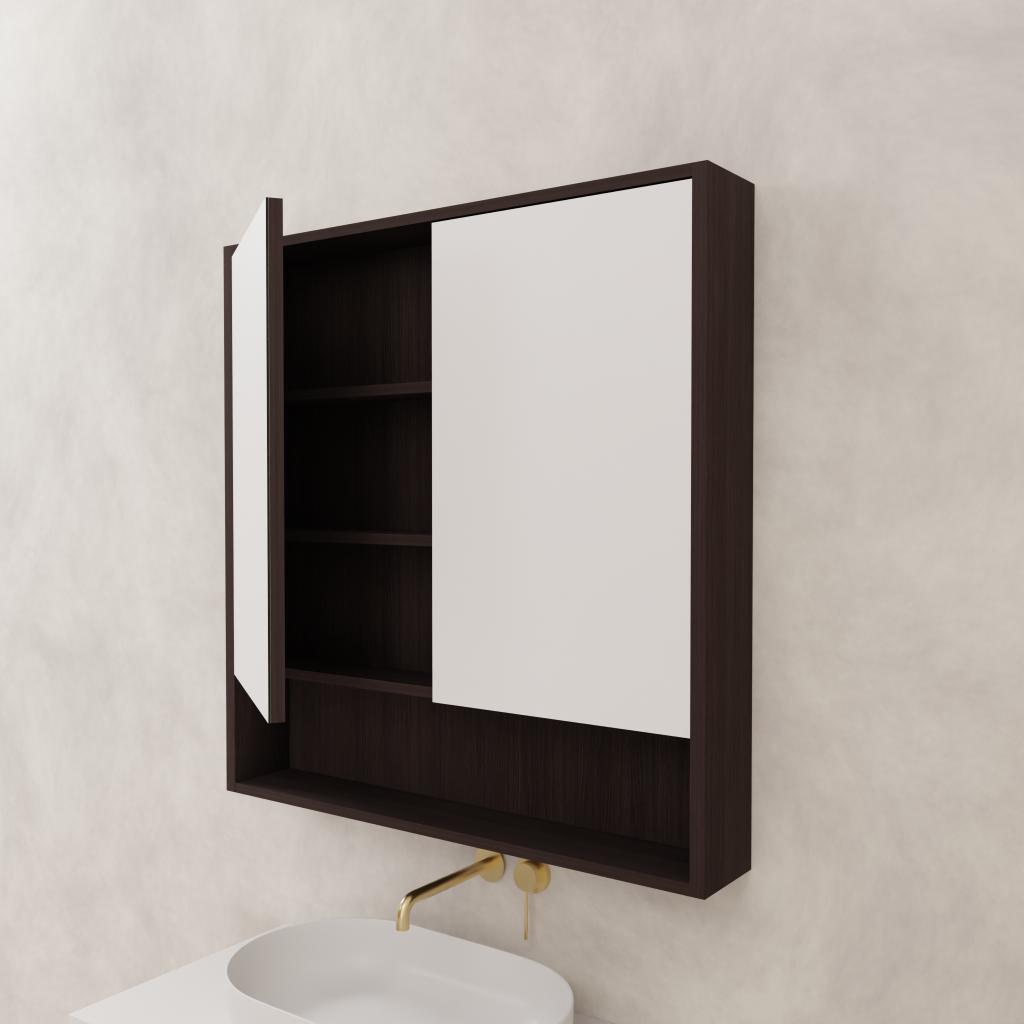 Carini - 900mm Chestnut Shaving Cabinet