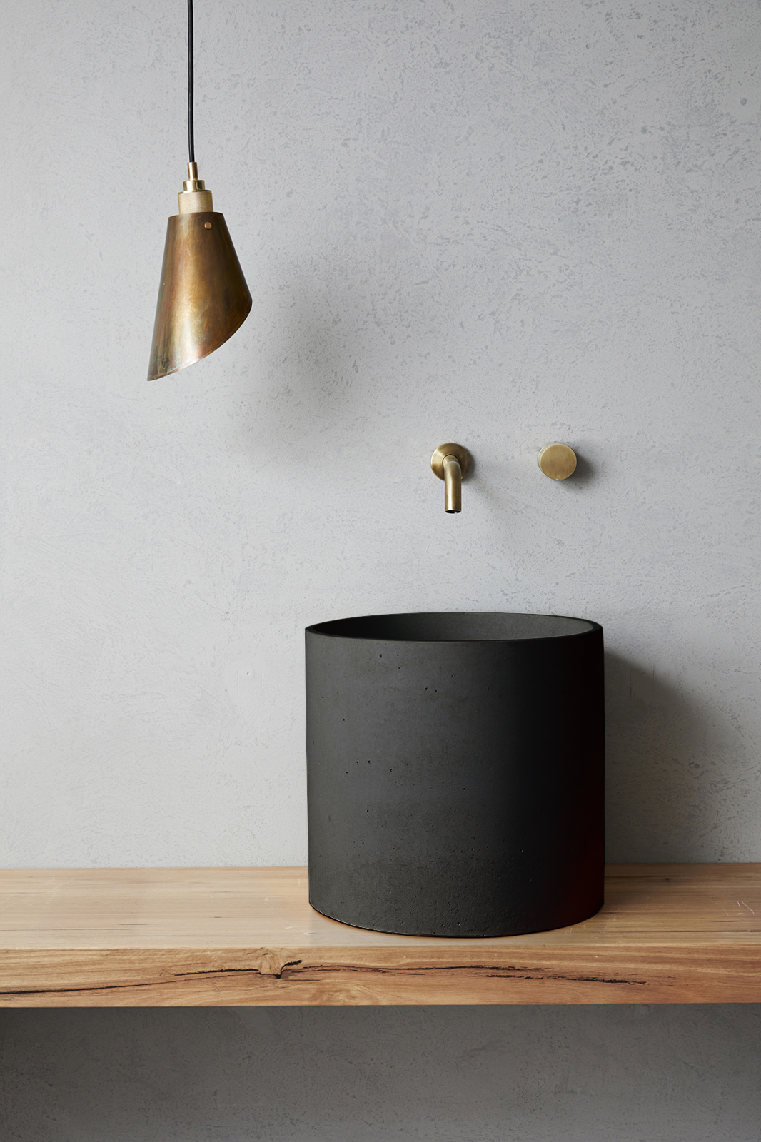 Millie Concrete Basin - Surface Mount