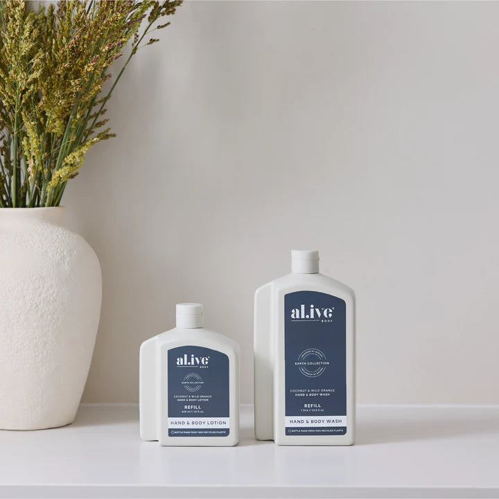 650ML Lotion Refill - Coconut & Wild Orange