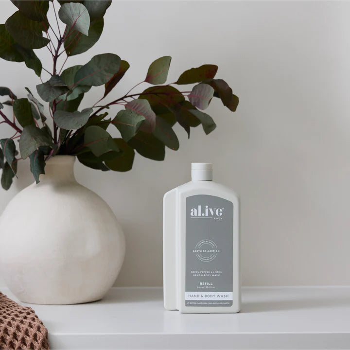 1 LTR Wash Refill - Green Pepper & Lotus
