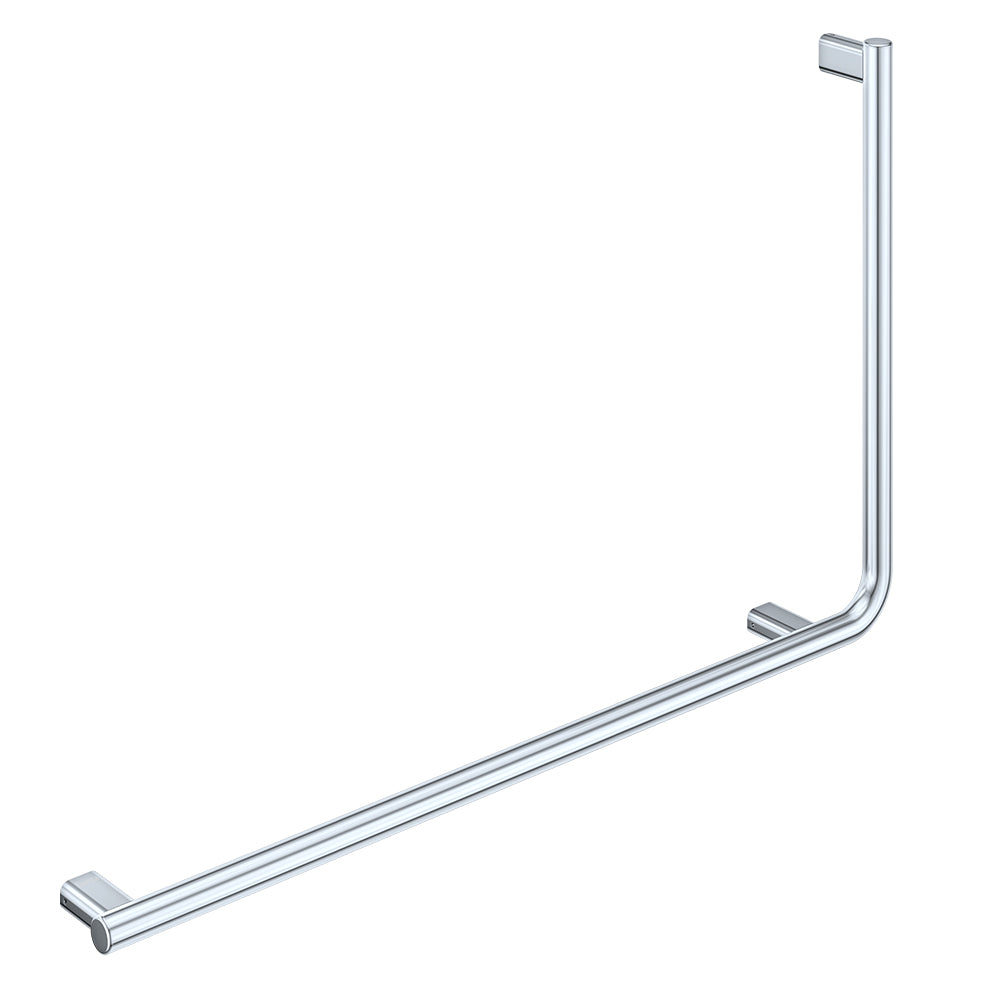 90° Care Slimline Grab Rail - Left or Right-Hand