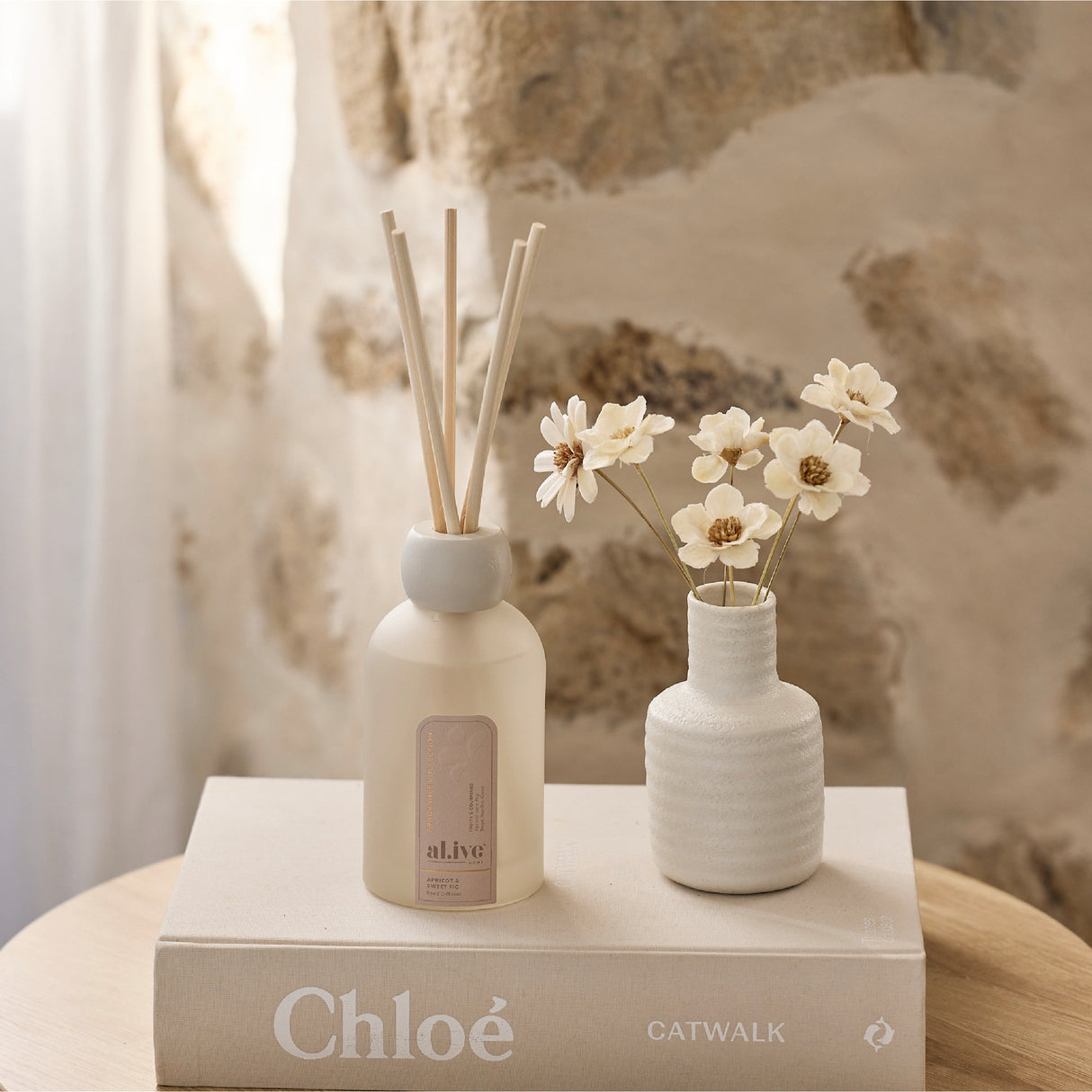 Reed Diffuser - Apricot & Sweet Fig