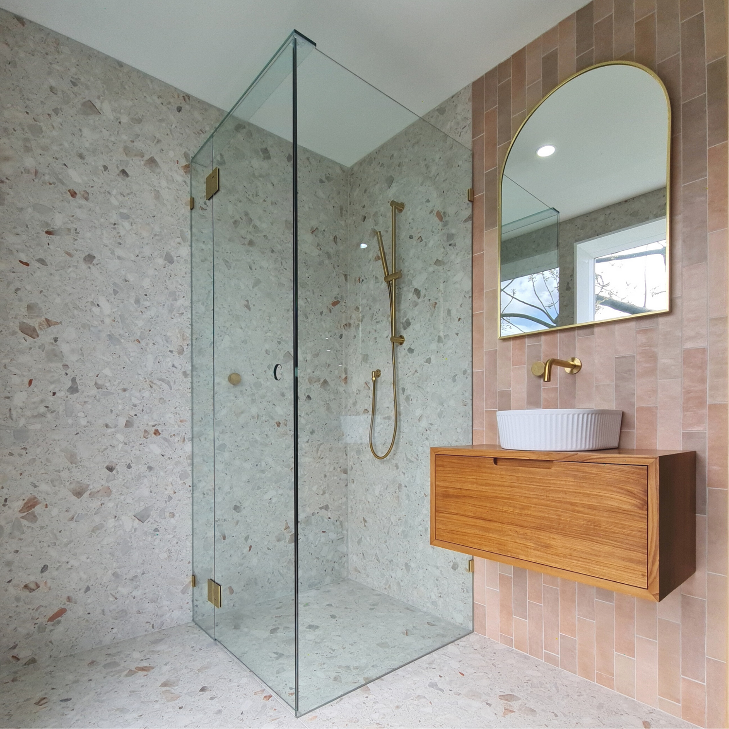 Frameless Shower Enclosure - 900mmx1200mm