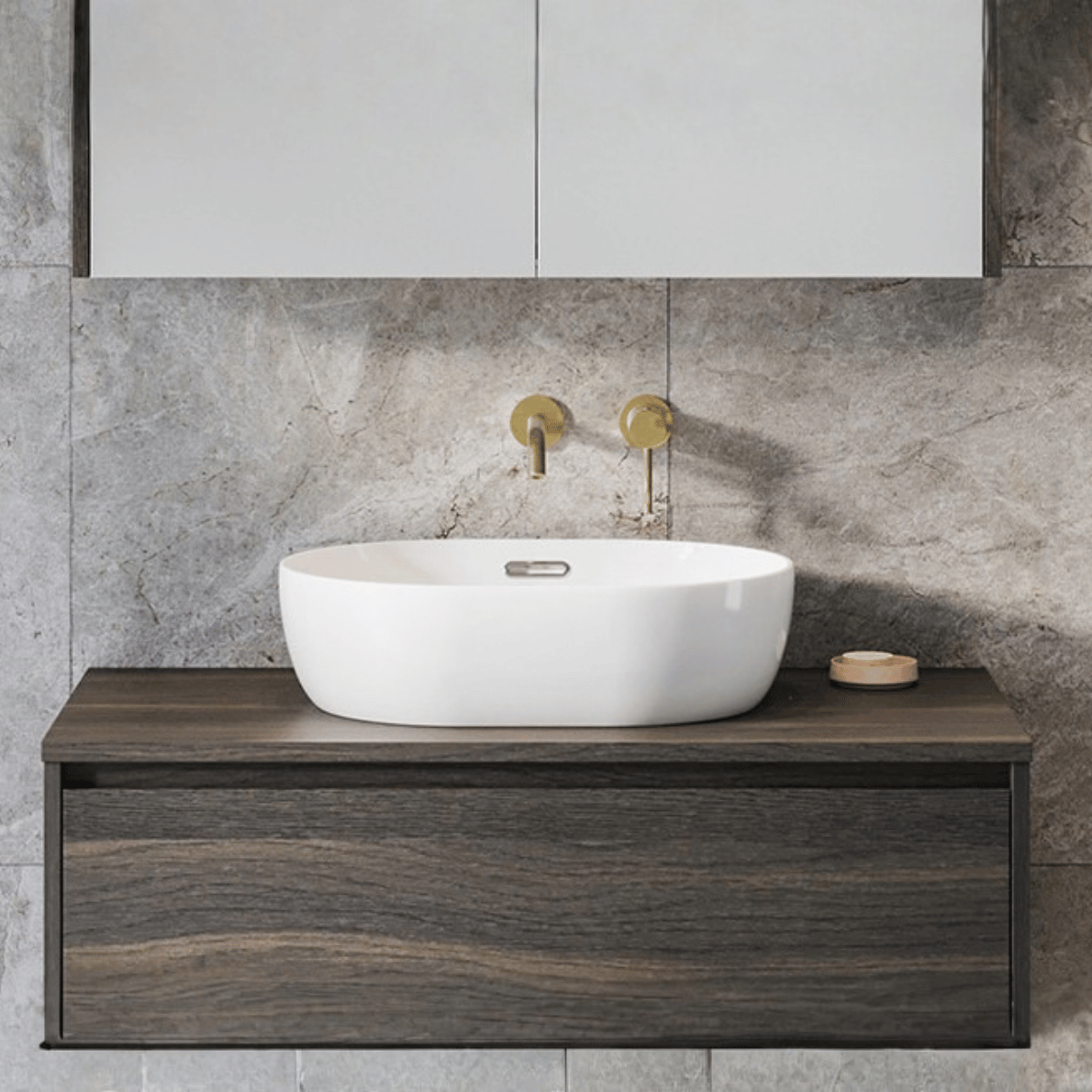 Giana Basin 490mm Gloss White