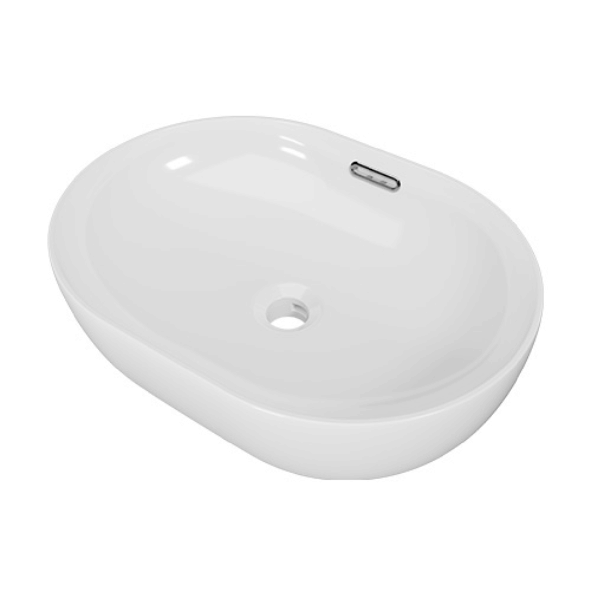 Giana Basin 490mm Gloss White